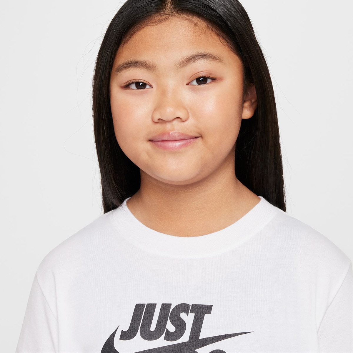 T-shirt de menino Sportswear Nike Branco-3