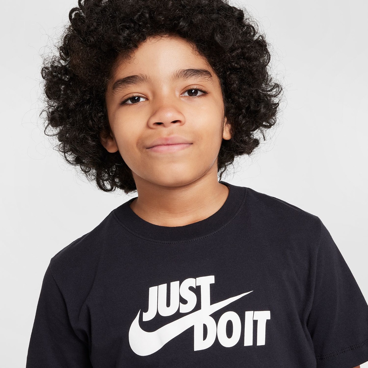 T-shirt de menino Sportswear Nike Preto-3