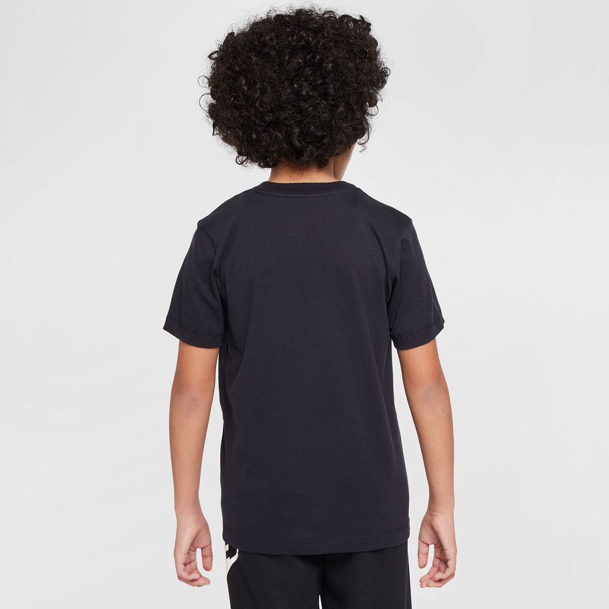 T-shirt de menino Sportswear Nike Preto-2