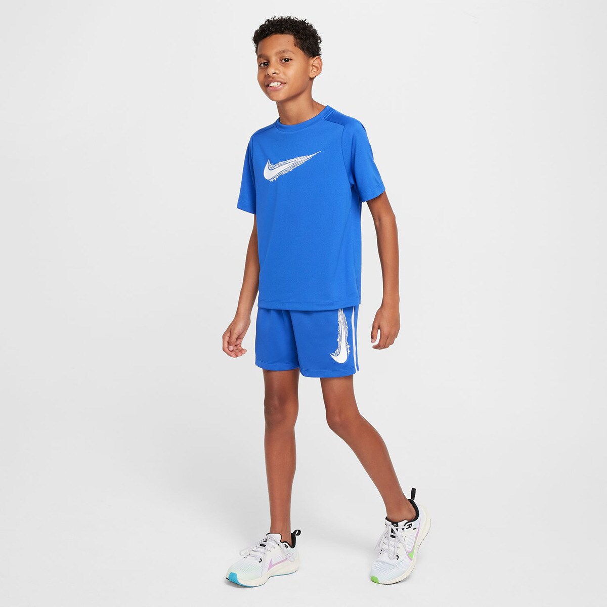 T-shirt de Criança Multi Azul-5