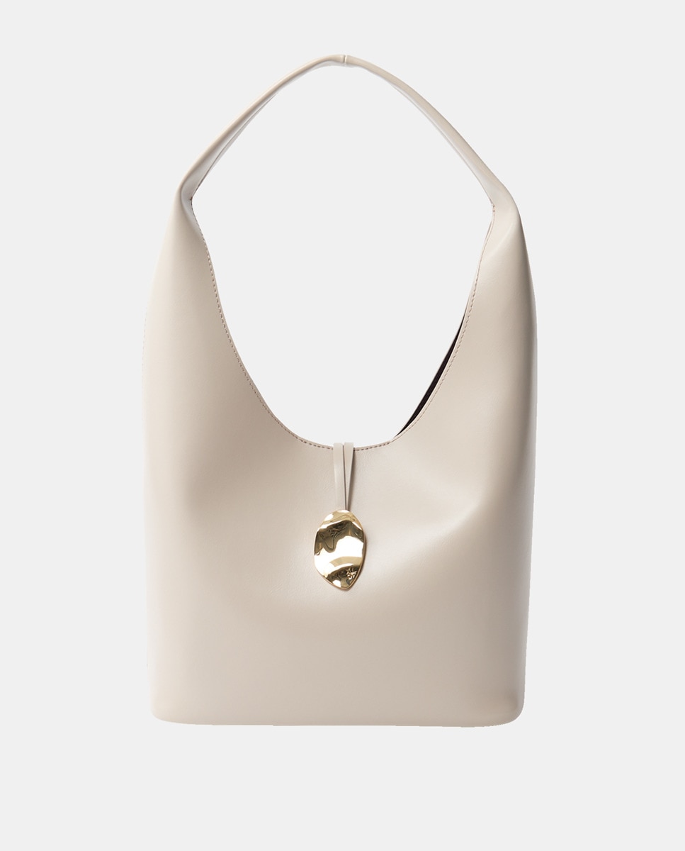 Mala Hobo Média Bege-1