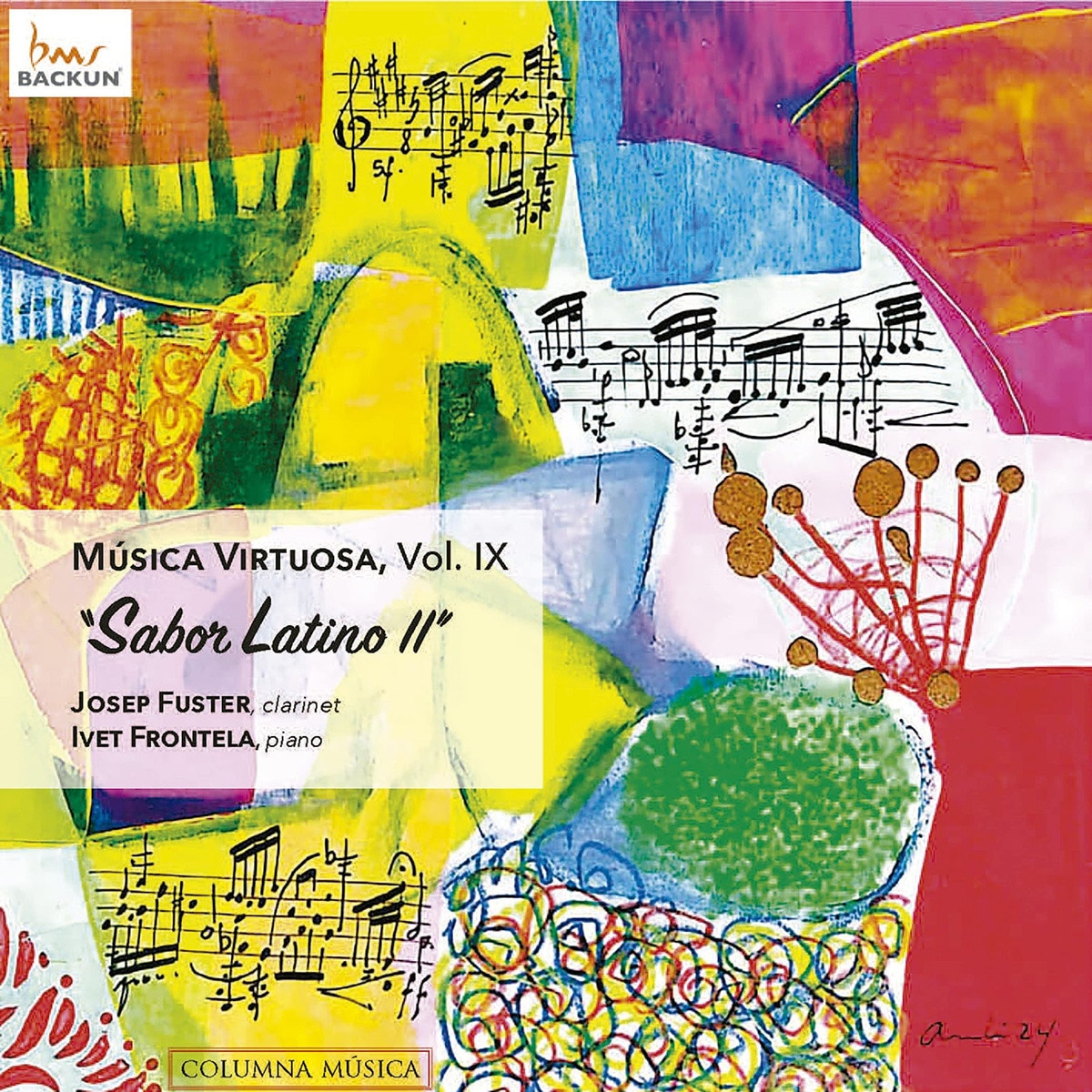 Imagen 0 de Música virtuosa, Vol. IX. Sabor Latino II (CD)