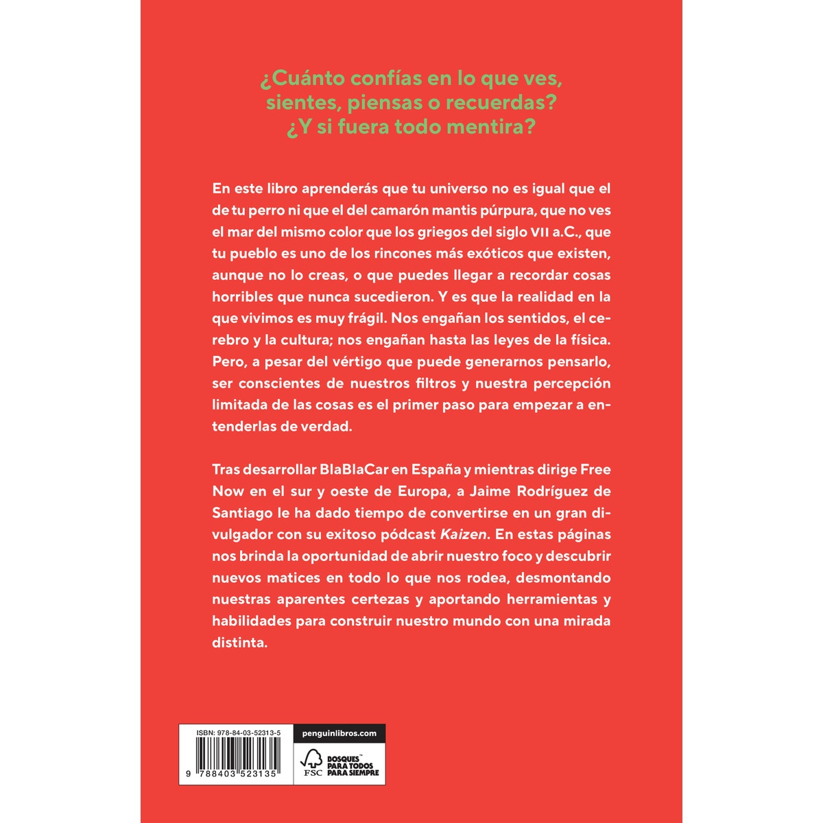 La realidad no existe: Cómo entender el mundo cuando entiendes que no entiendes nada (Capa mole) 2
