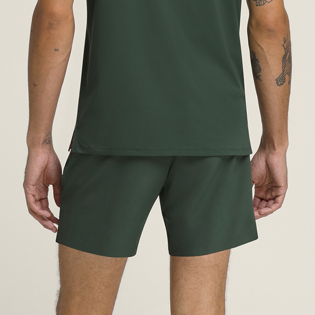 Calças de Homem V2 7" Verde-esmeralda-2