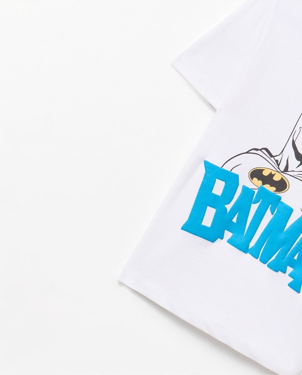 T-shirt Licença Batman Branco-2