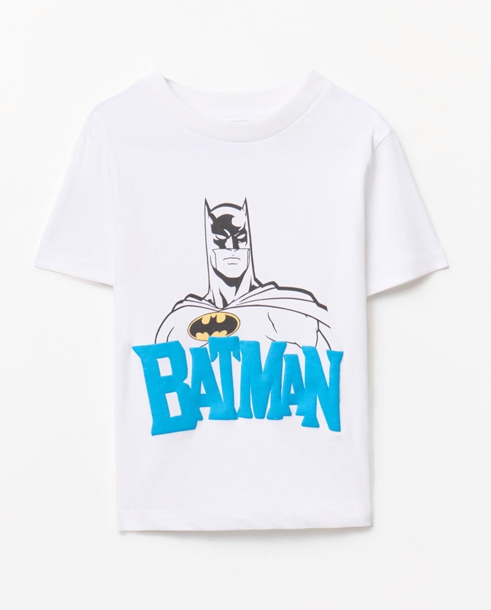 T-shirt Licença Batman Branco-1