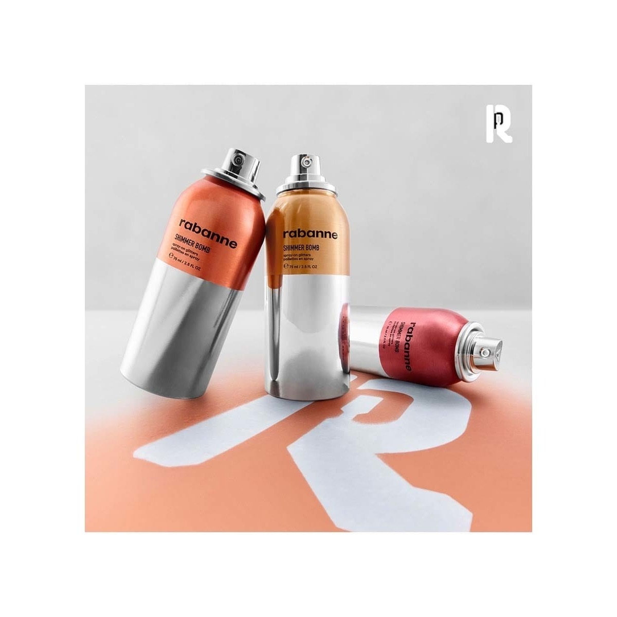 Bruma Facial e Corporal Shimmer Bomb Spray Copper Doré-2