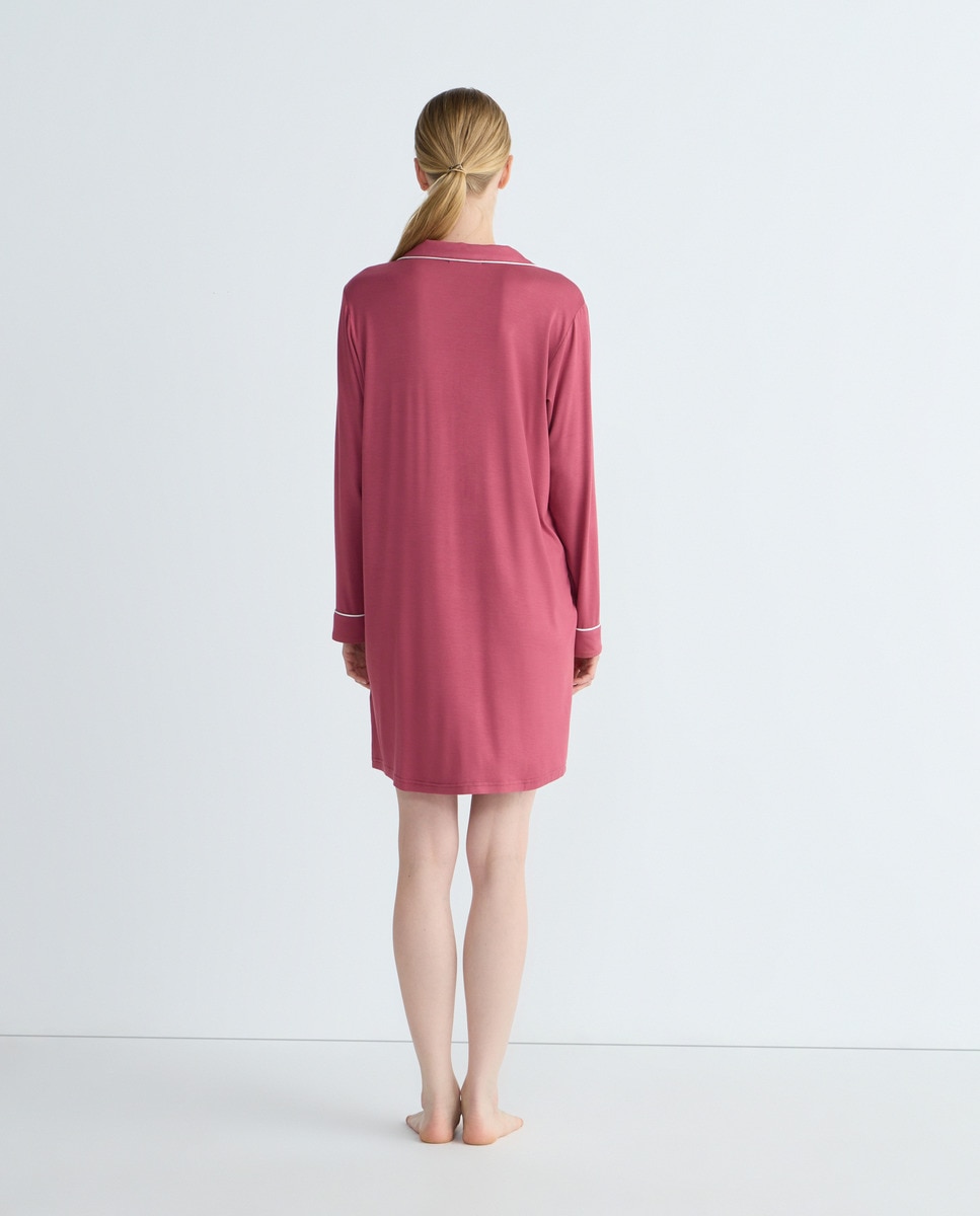 Camison Solapa Botones 200 Rosa-2