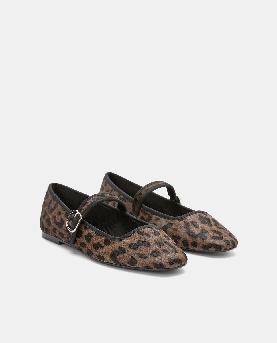 Sapatos Rasos Tipo Venezianas Castanho-2