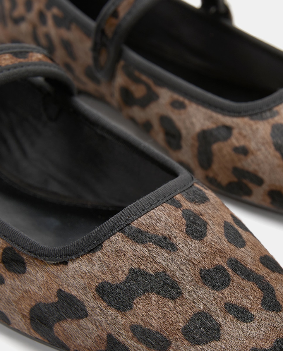 Sapatos Rasos Tipo Venezianas Castanho-5