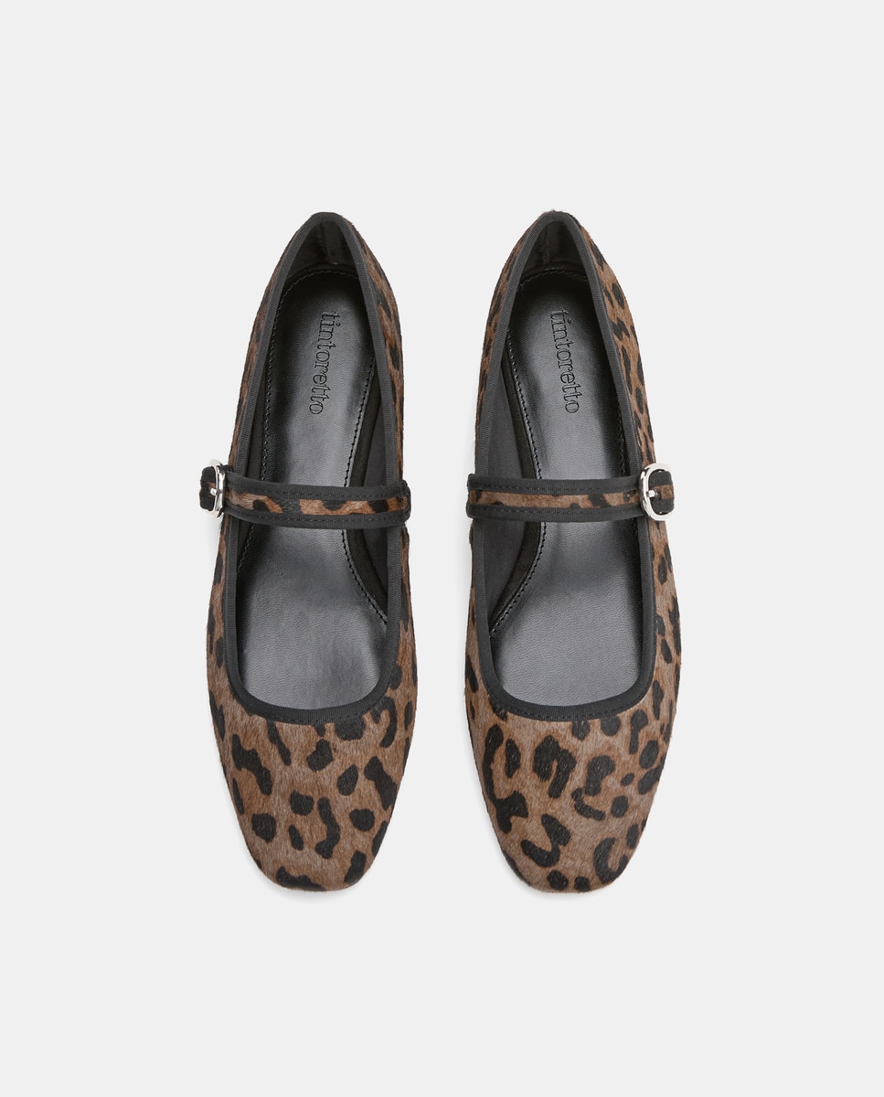 Sapatos Rasos Tipo Venezianas Castanho-4