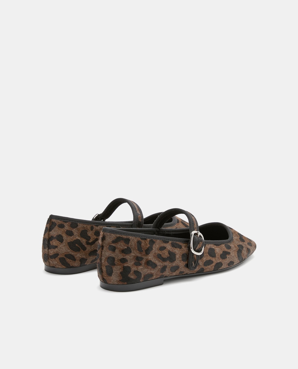 Sapatos Rasos Tipo Venezianas Castanho-3