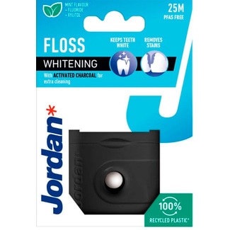 Fio Dentário Whitening Floss embalagem 25 m - Jordan