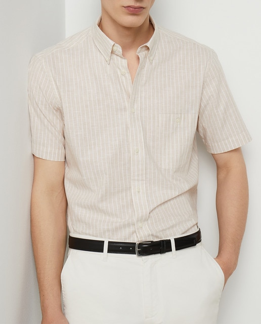 Imagen 0 de Camisa raya hombre manga corta