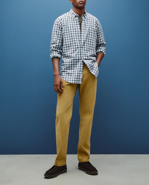 Imagen 0 de Pantalon hombre de cinco bolsillos sport regular algodón elastómero