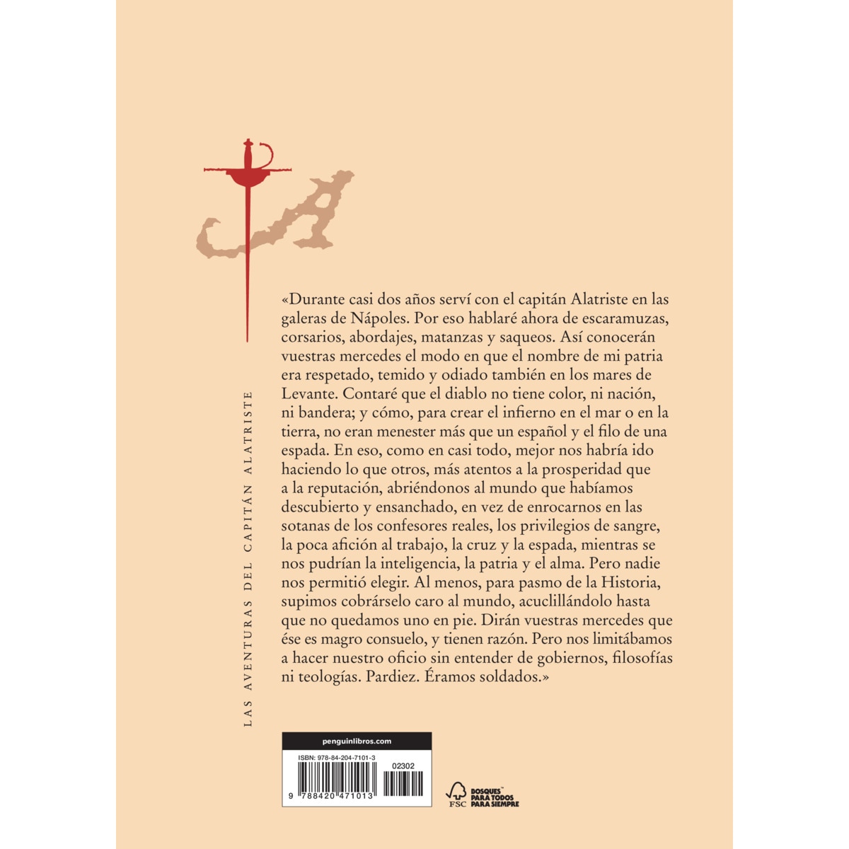 Corsarios de Levante (Las aventuras del capitán Alatriste 6) (Tapa blanda) 2