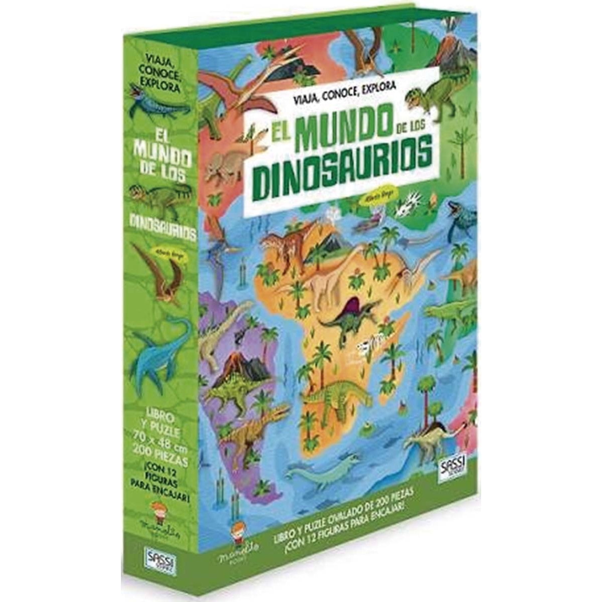 Imagem 0 de El mundo de los dinosaurios: Puzle - El Mundo de los Dinosaurios (Capa dura)