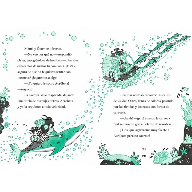 La sirena Esmeralda 5 - La Sirena Esmeralda y la caracola mágica (Capa mole) 4