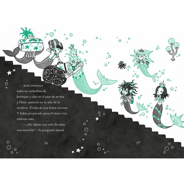 La sirena Esmeralda 5 - La Sirena Esmeralda y la caracola mágica (Capa mole) 5