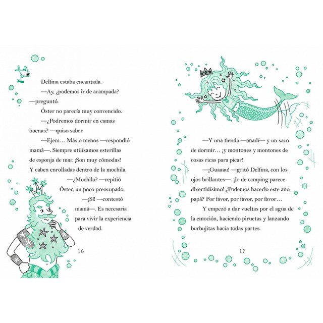 La sirena Esmeralda 5 - La Sirena Esmeralda y la caracola mágica (Capa mole) 6