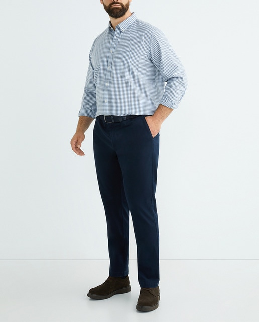 Imagen 0 de Pantalón de hombre liso sport tallas grandes