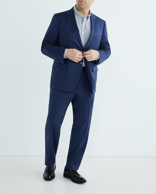 Imagen 0 de Traje de hombre microestructura classic lavable tallas grandes