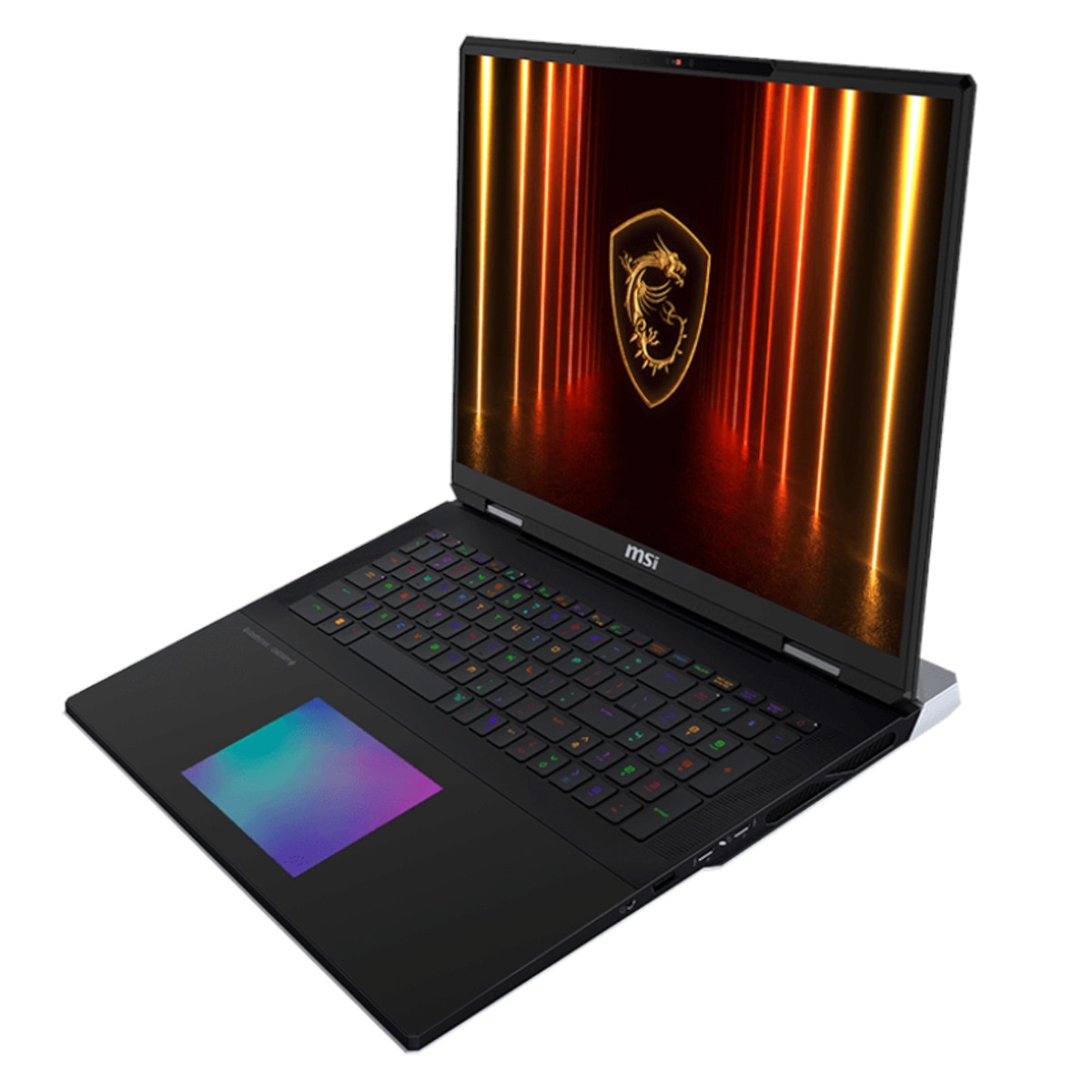 Portátil Gaming MSI Titan 18 HX AI A2XWJG-466ES, Intel Core Ultra 9-285HX, 64GB, 2TB SSD, Nvidia GeForce RTX 5090 24GB, 18", W11 Negro-2