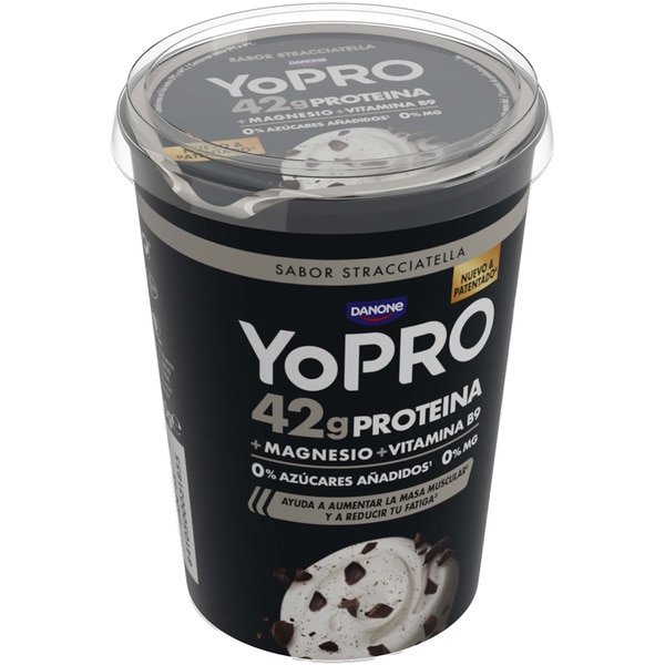 Proteine Stracciatella-Geschmack + Magnesium + Vitamin B9 0% Zucker 0% Fett Behälter 450 g hilft, Muskelmasse aufzubauen, und reduziert Erschöpfung