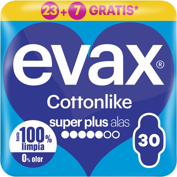 Cottonlike Binde mit Flügeln Super Plus Tasche 30 Einheiten