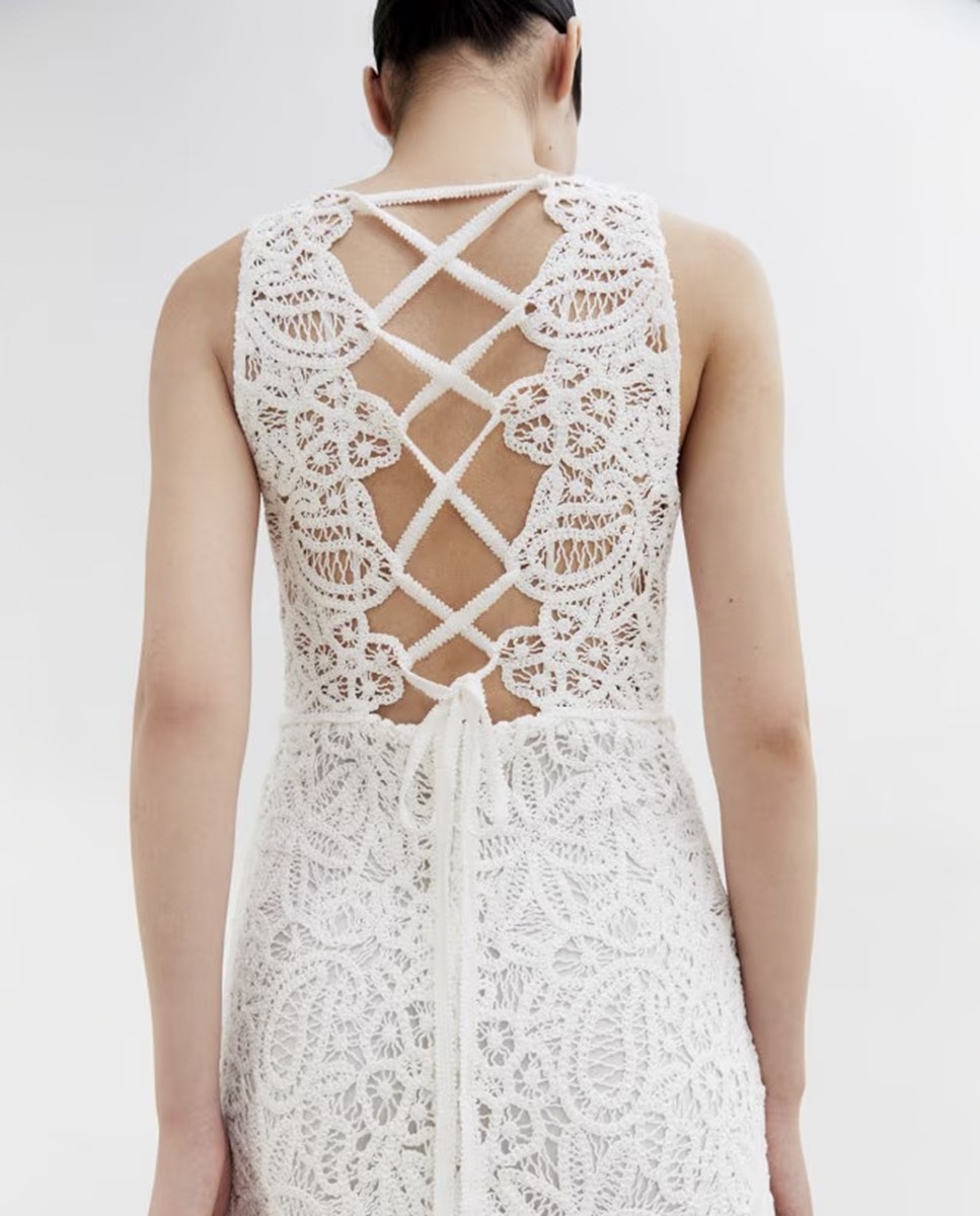 Vestido de Guipur Branco-2