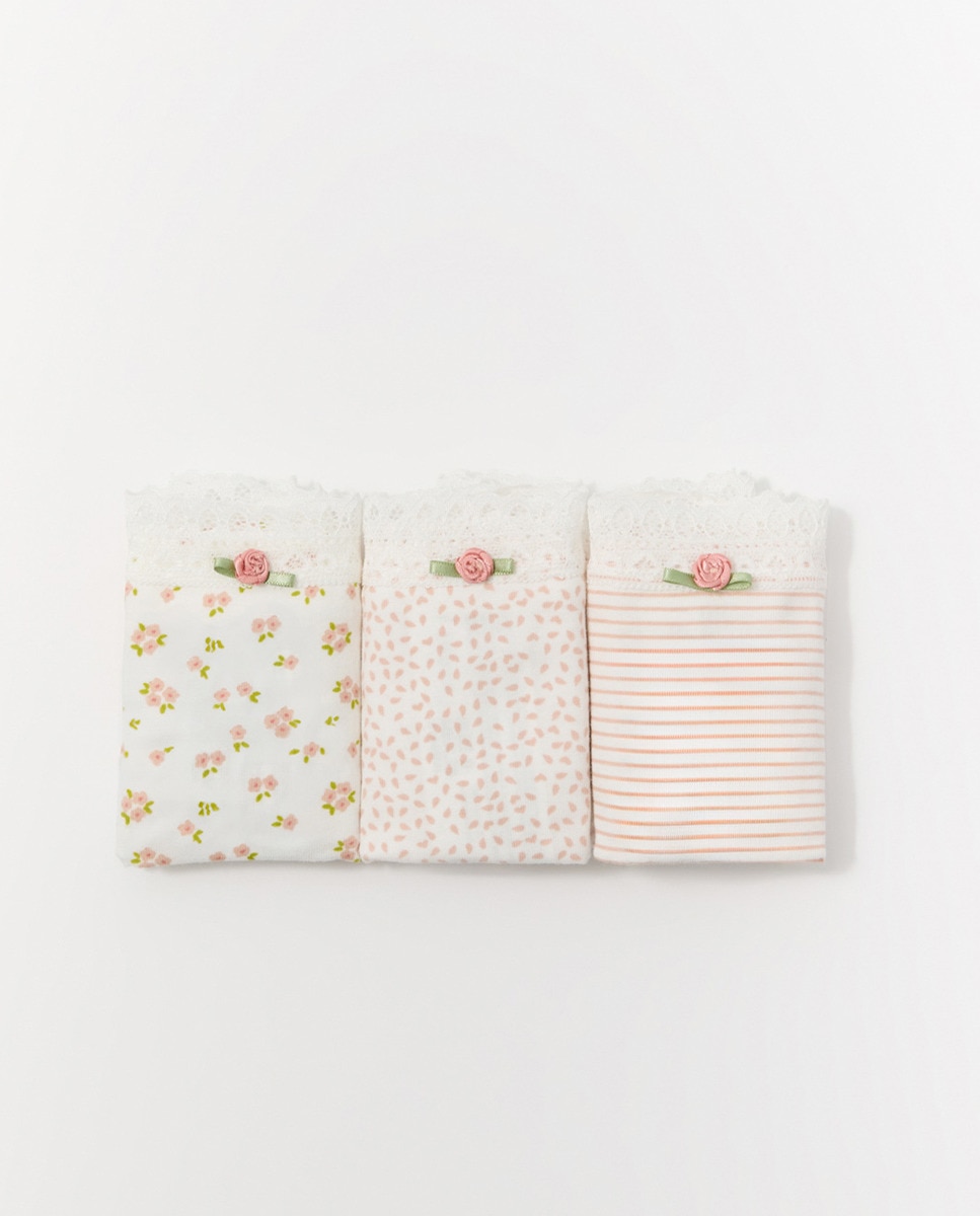 Pack de cuecas hipster Rosa-1