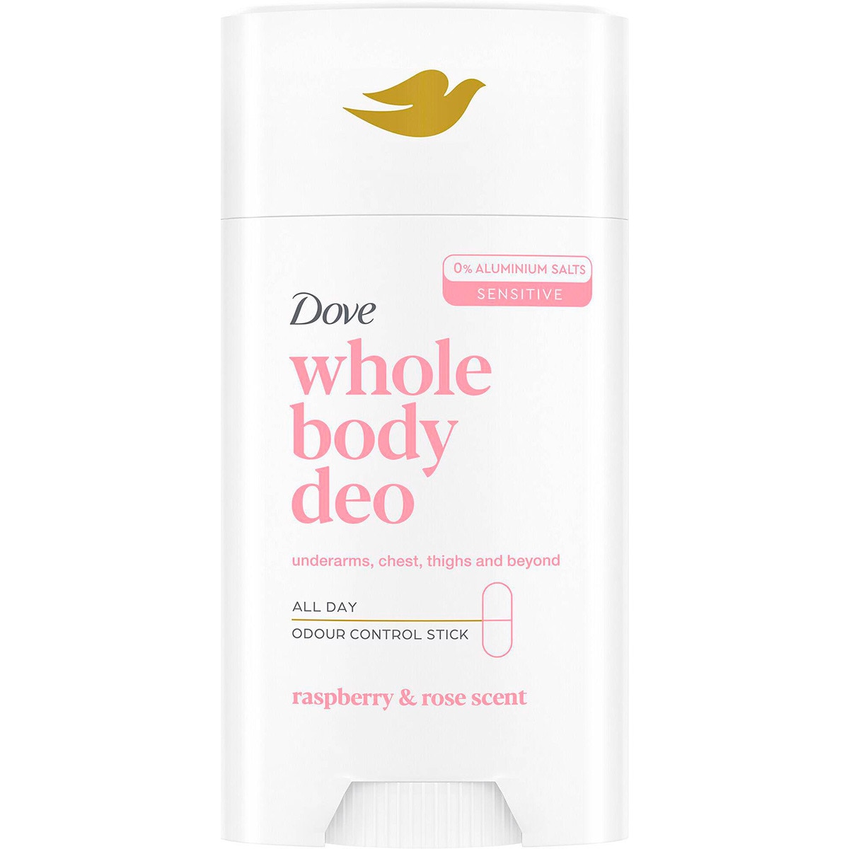 Desodorizante Stick Raspberry Rose Todo o Corpo embalagem 75 ml