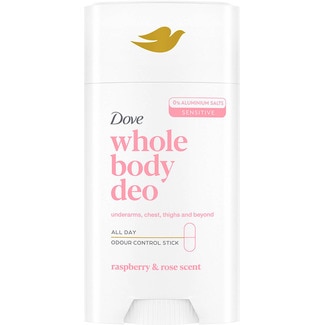 Desodorizante Stick Raspberry Rose Todo o Corpo embalagem 75 ml - Dove