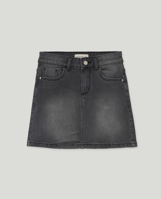 Imagen 0 de Falda niña vaquera básica