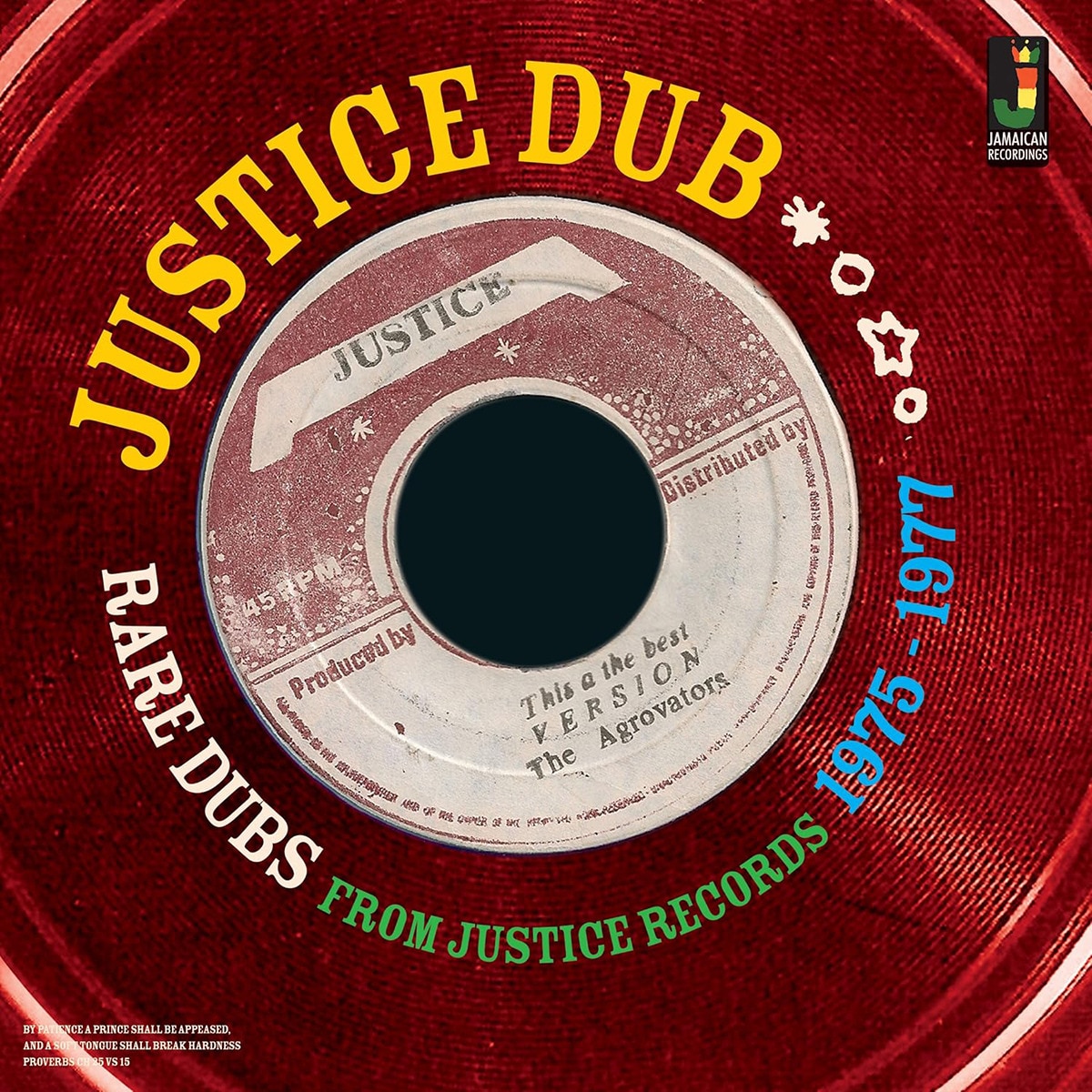 Imagen 0 de Justice Dub (LP-Vinilo)