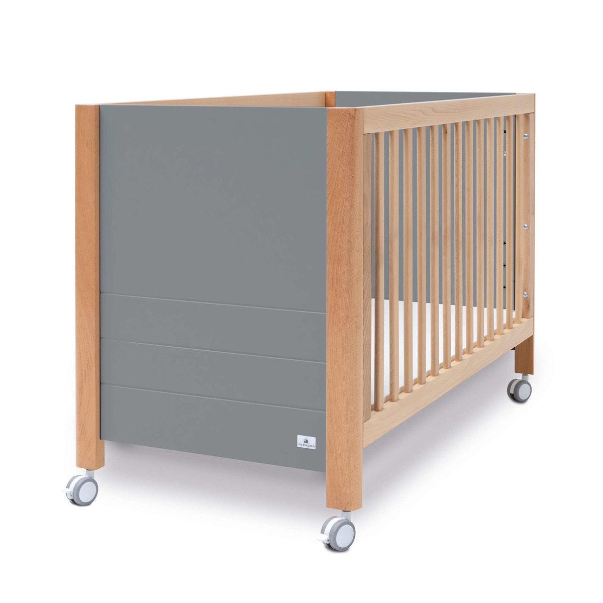 Cama de Co-Sleeping 60x120 cm (3 em 1) Ombra Cinzento-escuro-2