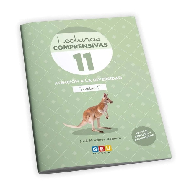 Imagen 0 de Lecturas comprensivas 11. Cuaderno de refuerzo escolar.  3º de primaria I Ejercicios de comprensión lectora. Ortografía y gramática. Te  (Tapa blanda)