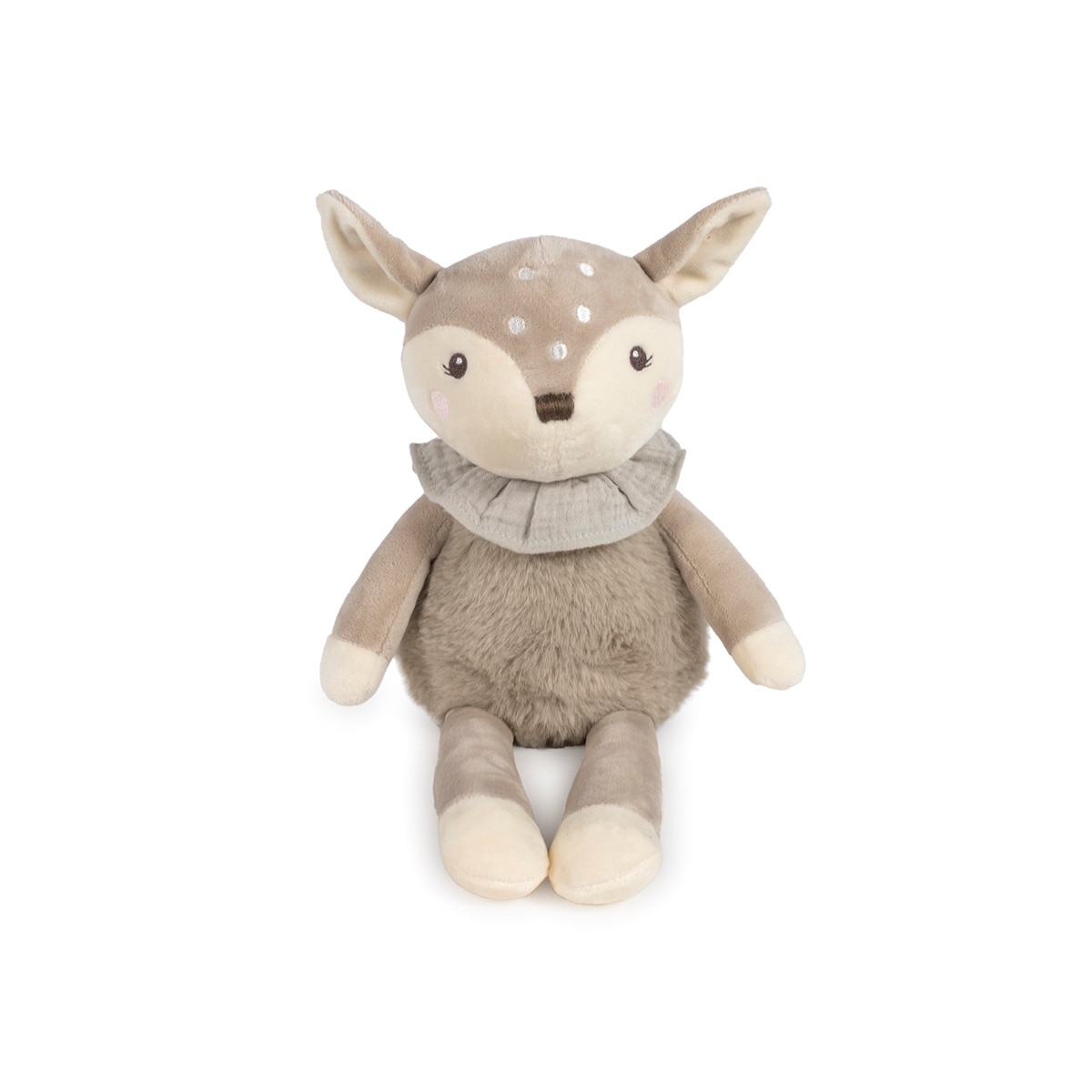 Peluche Veado 38 cm Coleção Nara Bege Serra-1