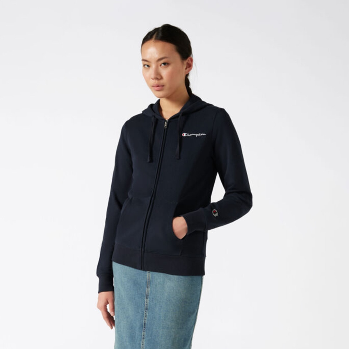 Sweatshirt de Mulher Azul-marinho-1