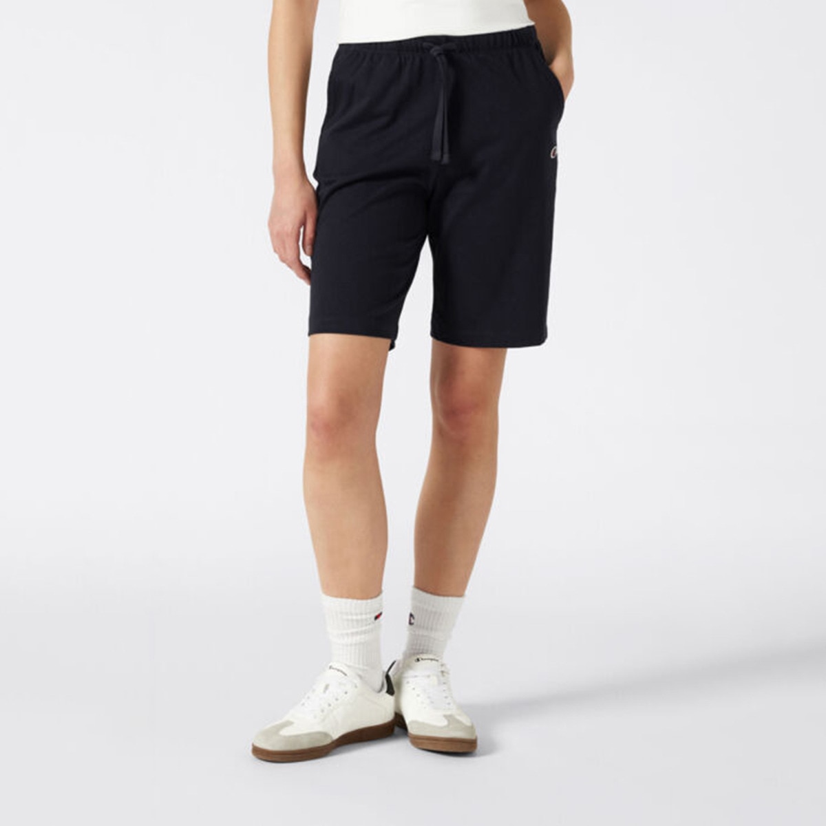 Bermudas de Mulher Azul-marinho-1
