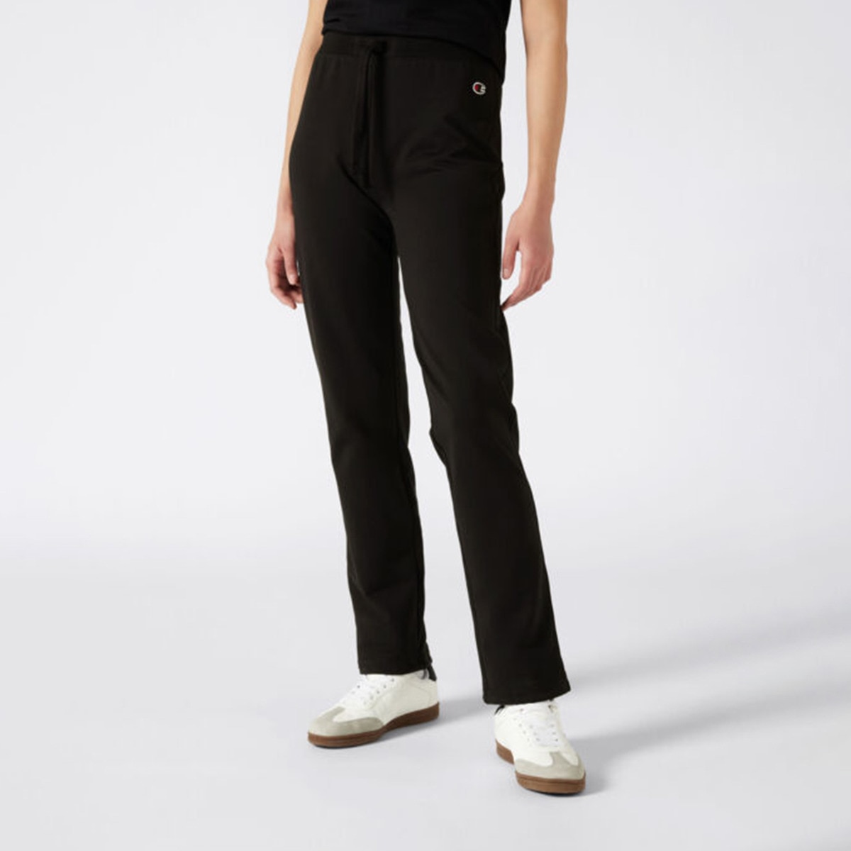 Calças de Mulher Preto-1