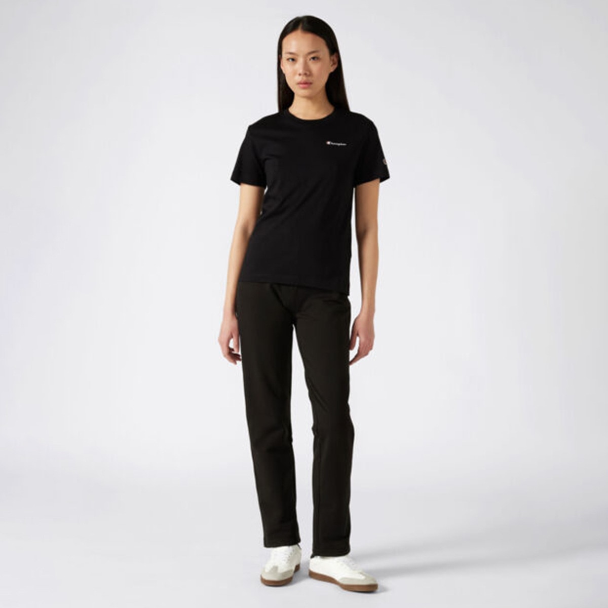 Calças de Mulher Preto-3