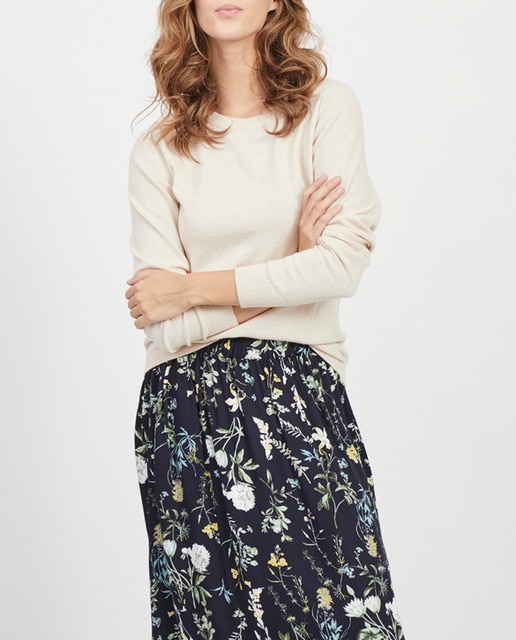 Imagen 0 de Jersey de mujer punto con cuello redondo