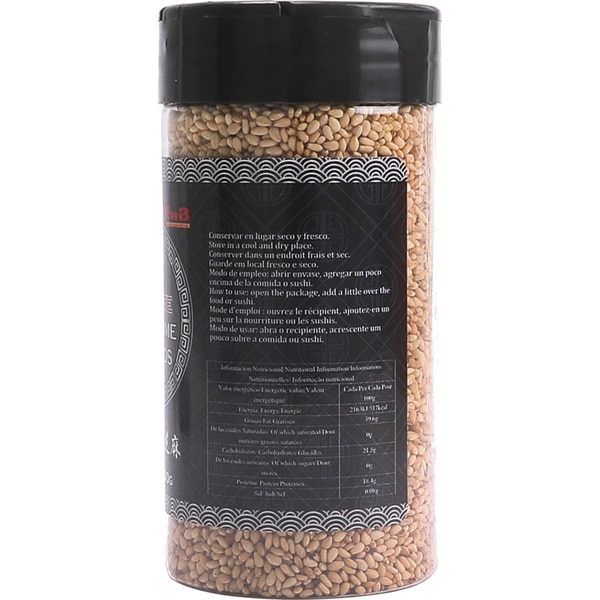toasted white sesame seeds can 100 g