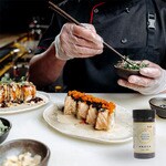 Toasted black sesame seeds can 100 g