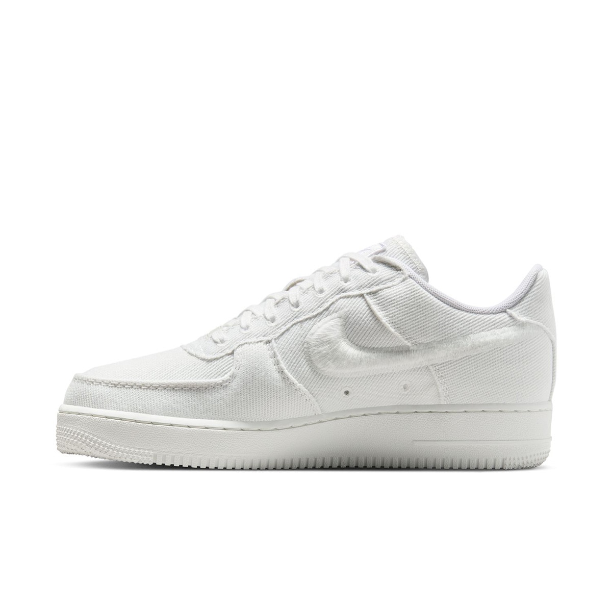 Sapatilhas Casual de Homem Air Force 1 Low Canvas Branco-4