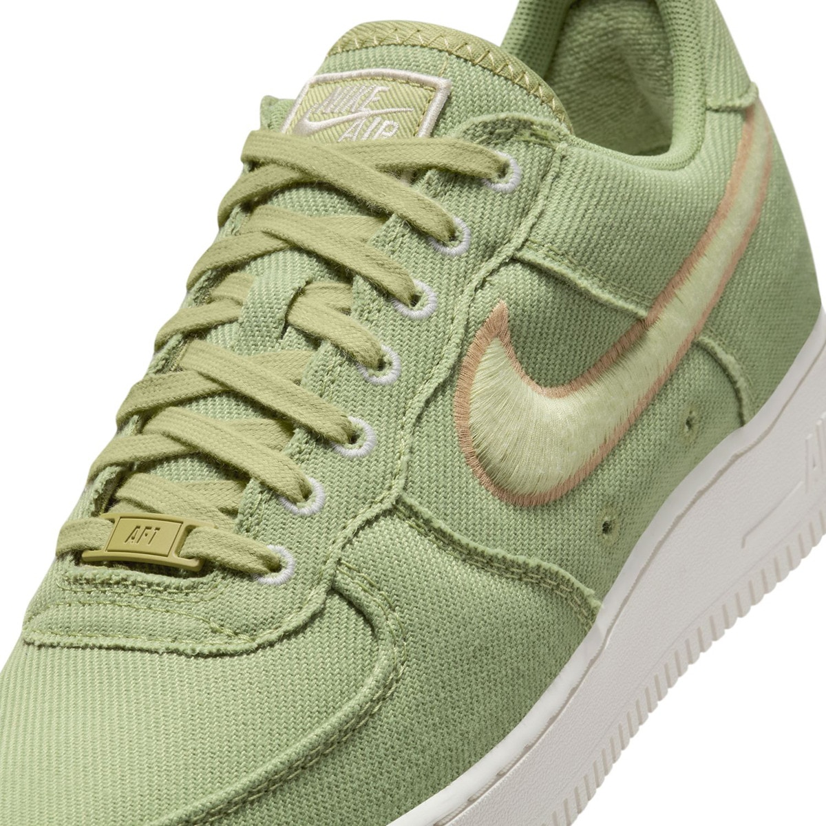 Sapatilhas Casual de Homem Air Force 1 Low Canvas Verde-7