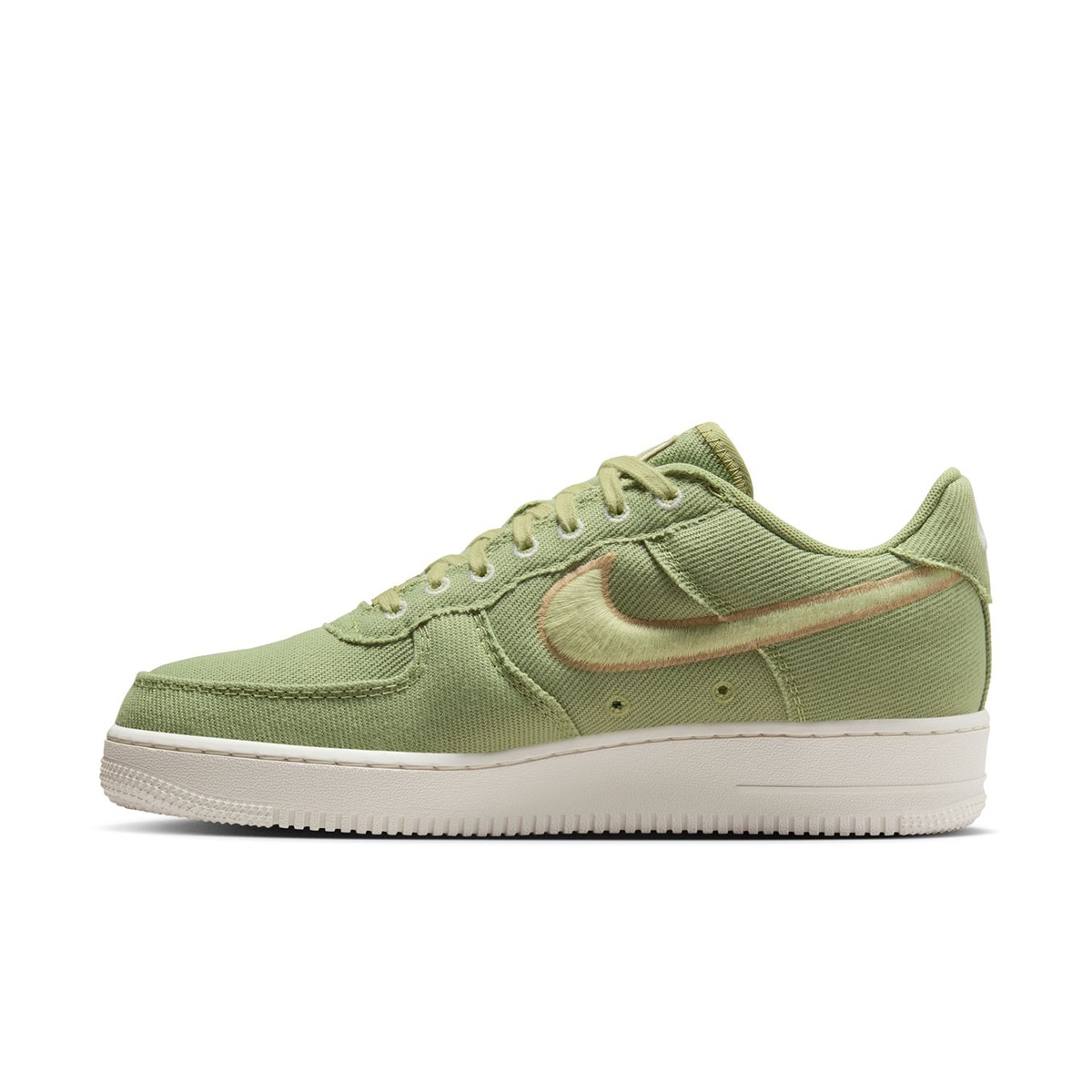 Sapatilhas Casual de Homem Air Force 1 Low Canvas Verde-4