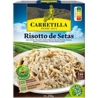 risotto de setas estuche 250 g - Carretilla