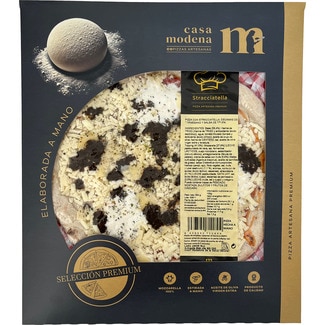 pizza con Stracciatella, escamas de parmesano y salsa de trufa envase 413 g Exclusivo de El Corte Inglés - Casa Modena